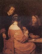 The Card-Playes, TERBORCH, Gerard